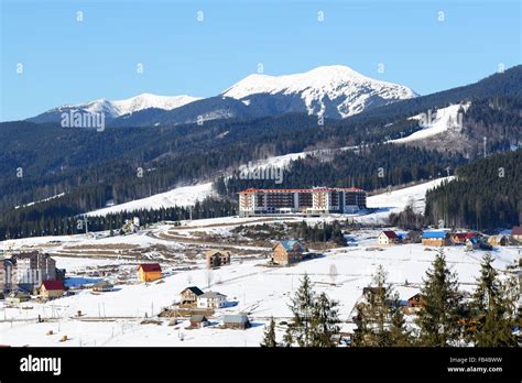 The Radisson Hotel Is On Slope In Bukovel It Is The Largest Ski Resort