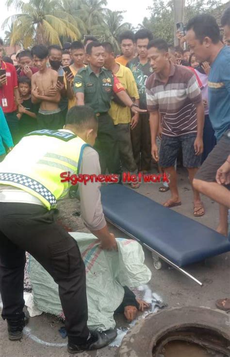 Laka Lantas Di Jalan Lintas Prabumulih Muara Enim Korban Meninggal