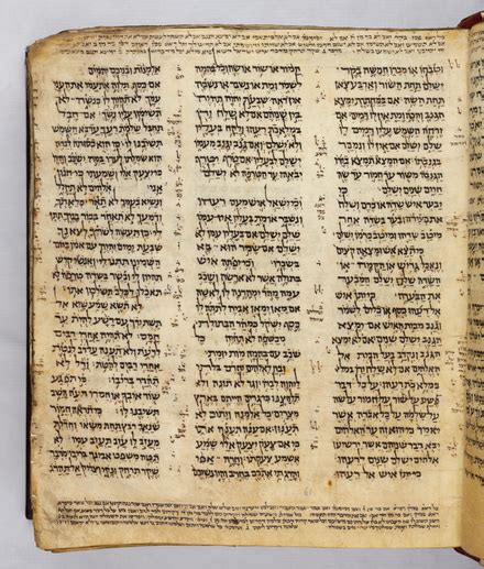 Oldest Hebrew Bible Expected To Be Big Ticket Item At Auction The Tablet