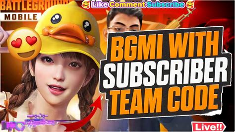 Bgmi Update Bgmi Live Team Code Gameplay Custom Room Live Shorts