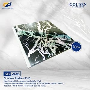 Jual Plafon Pvc Golden Plafon Pvc Kb Tangerang Golden Roof Polymer