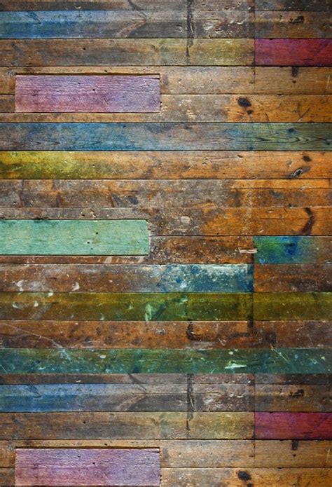 Laeacco 5x7ft Grunge Dirty Faded Wood Texture Plank Background Vinyl