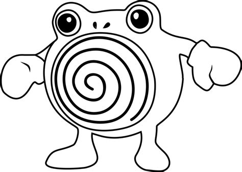 Poliwhirl Pokemon Da Colorare Scarica Stampa O Colora Subito Online