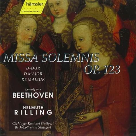 98956 BEETHOVE BEETHOVEN Missa Solemnis In D Major Op 123 CD 98956