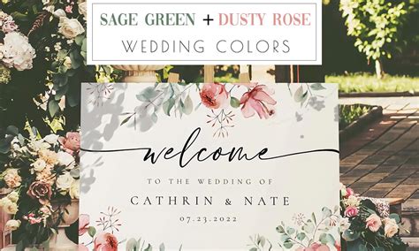 20 Dusty Rose And Sage Green Wedding Colors Ideas 2024