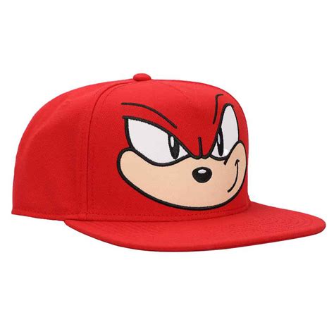 Sonic The Hedgehog Knuckles Snapback Hat Entertainment Earth