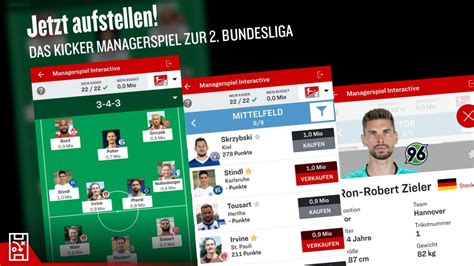 Kicker Managerspiele Jetzt Zweitliga Team Aufstellen Kicker