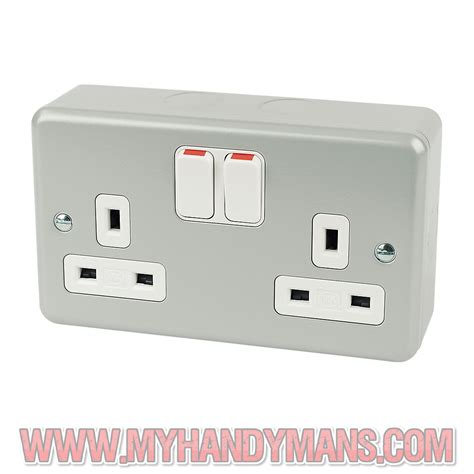 Metal Clad Double Socket Bryan Watkins And Son Ltd