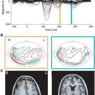 A. A typical example of gustatory imagery-induced magnetic fields. B ...