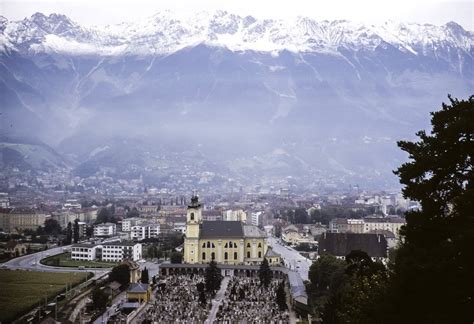 Free Vintage Stock Photo Of City And Mountains VSP