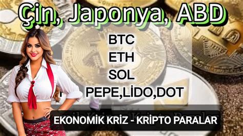 In Japonya Abd Ekonomik Kriz Ve Kripto Paralar Btc Eth Sol F L