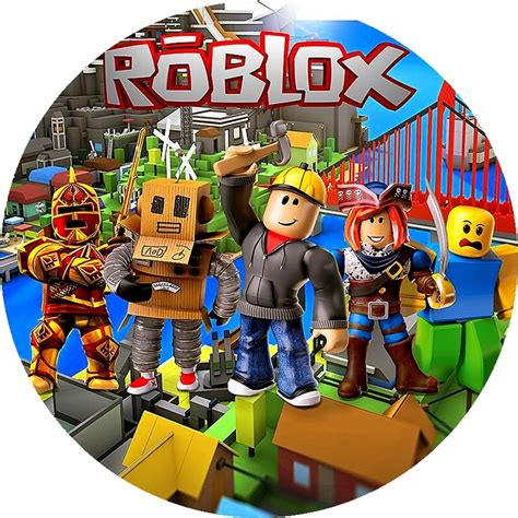 Opłatek Na Tort Roblox Gruby 20 cm 11824612719 Allegro pl