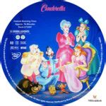 Cinderella (1950) CE R2 - Cartoon DVD - CD Label, DVD Cover, Front Cover