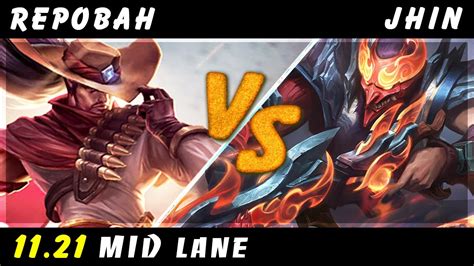 Repobah Yasuo Vs Jhin MID Patch 11 21 Yasuo Gameplay YouTube