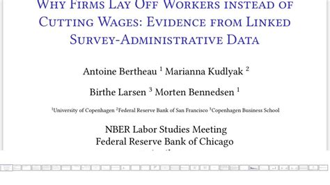 Birthe Larsen On Twitter Thanks To Nberpubs Davidautor AlexMasPton