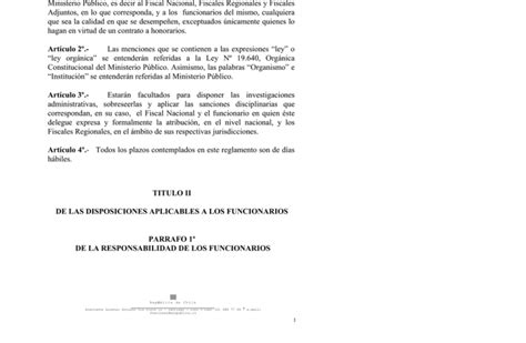 Ministerio Público es decir al Fiscal Nacional Fiscales Regionales