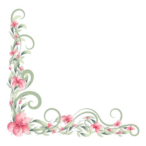 Beautiful Flower Designs For Corners