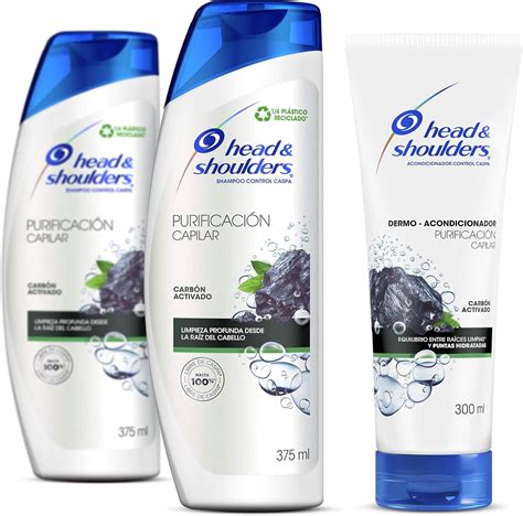 Head Shoulders Carb N Activado Ml Unidades Y Acondicionador