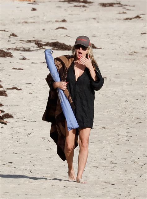 Heidi Klum Visits A Nude Beach In St Barts Celebmafia