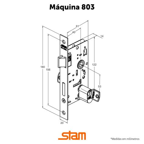 Fechadura 1801 21 Gorje Externa Oxidado LOJA STAM