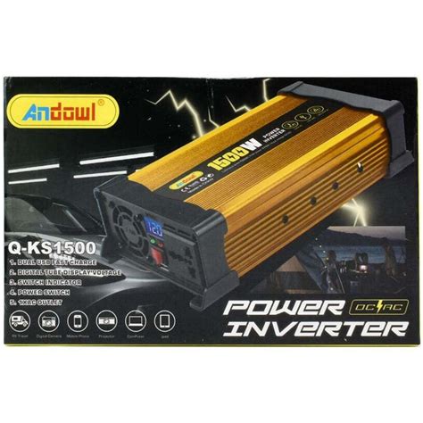 Andowl Q KS1500 Inverter Τροποποιημένου Ημιτόνου 1500W 12V