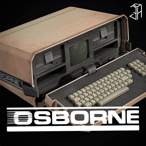 ArtStation - First Laptop "Osborne 1"