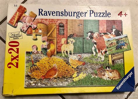 Puzzle BAUERNHOF 2 X 30 Aus Holz Ab 4 Jahren Im Kanton Aargau Tutti Ch