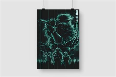 Call Of Duty Poster | Modern Warfare Poster | Gaming Poster Designed ...