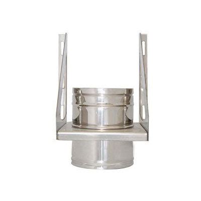 element  inox izolat cu suport perete pyromoesa