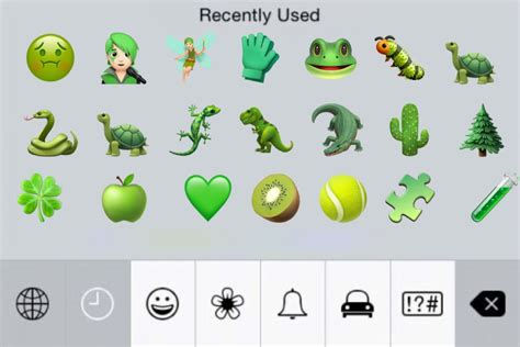 Green Emoji Used Greenemoji Good Apps For Iphone Green Emoji