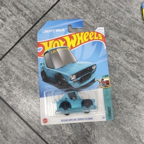 Hot Wheels Mainline Nissan Skyline Gt R Lbwk Tooned Shopee Malaysia
