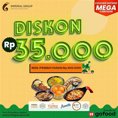 THE YUMZ Promo DISKON Hingga Rp 35 000 Khusus Pemesanan Via GOFOOD