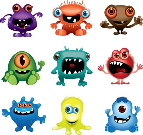 Monsters Monstruos Cartoon Faces Cute Monsters Drawings Cartoon