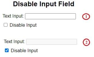 Disable Input Field Using JQuery Or JavaScript CodeInDotNet