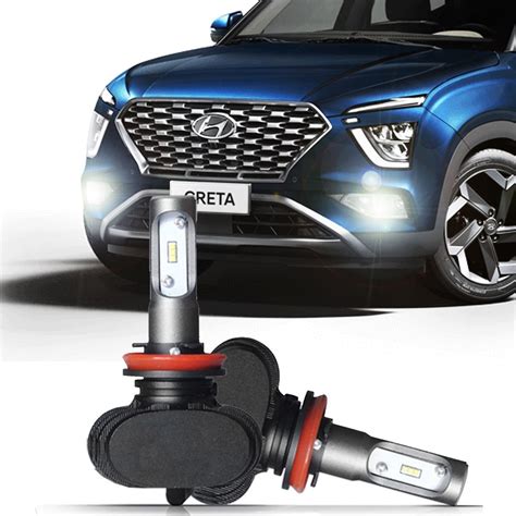 Kit Ultra Led Novo Creta Farol Milha K Parcelamento Sem