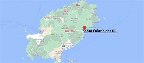 D Nde Est Santa Eul Ria Des Riu Mapa Santa Eul Ria Des Riu D Nde