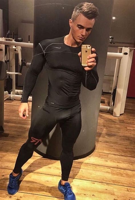 Men S Fitness Men S Work Out Gym Compression Tights Lycra Compression Nike Mens Skin Tight