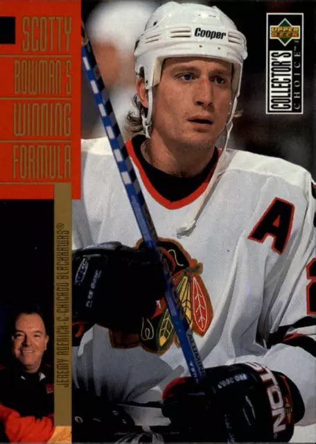 CARTE DE HOCKEY 1996 97 Collector S Choice Chicago Blackhawks 297