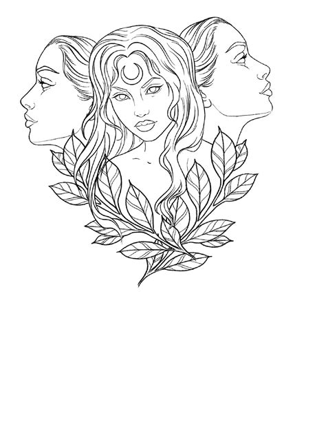 Hecate Pages Coloring Pages