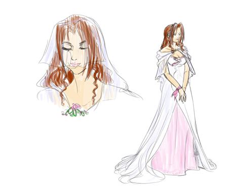 Aerith Wedding Dress by Samletbird on DeviantArt