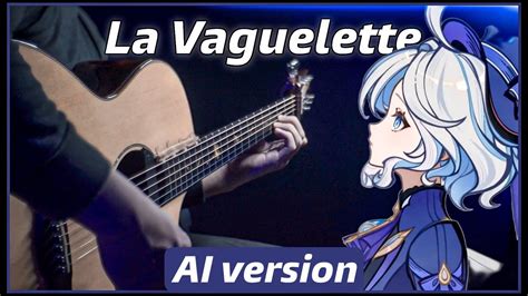 La Vagueletteft FURINA AI Version Inori Minase Acoustic Guitar