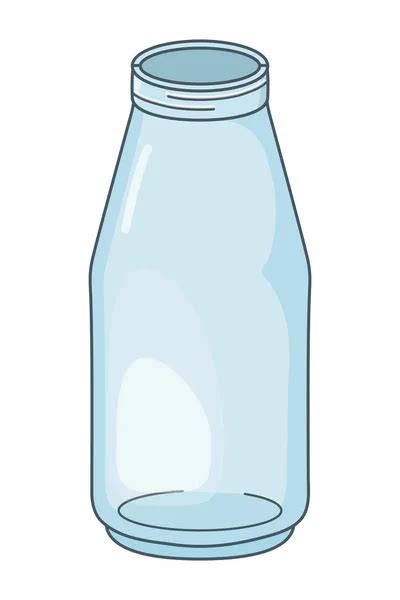 Glass Bottle Cartoon Stock Vector By ©stockgiu 254703146