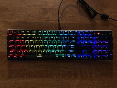 Au39 Kmart Anko Mechanical Backlit Gaming Keyboard Ansi Type R