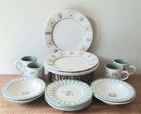 Vintage Pfaltzgraff Naturewood Dinnerware Set Pieces For Etsy