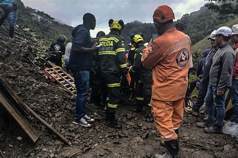 Colombie Trois morts et une vingtaine de personnes coincées dans un