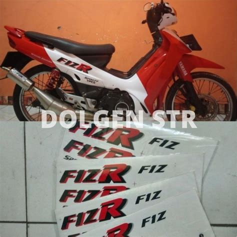 Striping Decal Stiker Lis Motor F Z R Fiz R F Zr Fizr Marlboro Special