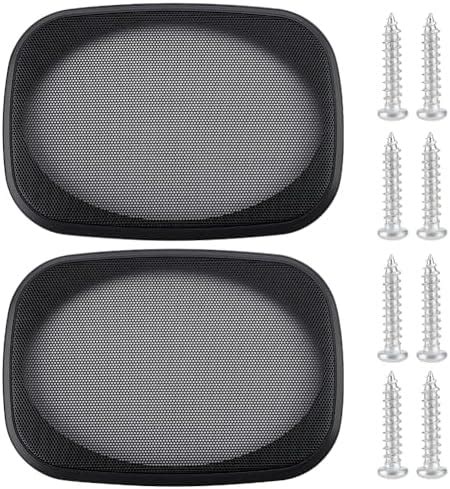 Amazon OLYCRAFT 2 Set Audio Speaker Cover Mesh 9 6x6 7 Inch