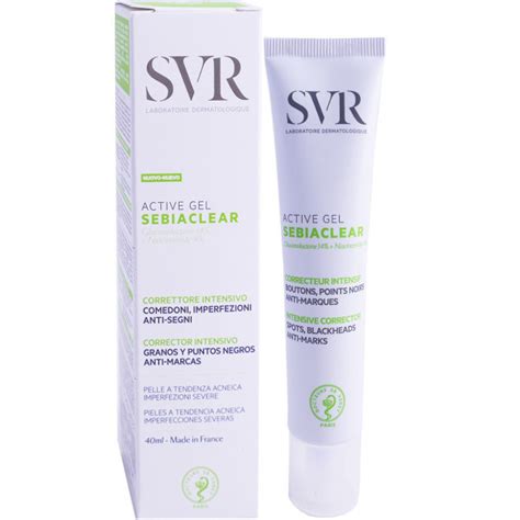 SVR ACTIVE GEL SEBIACLEAR CORRECTEUR INTENSIF 40ML Beauté