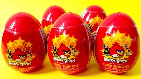 Angry Birds Surprise Eggs