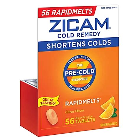 Zicam RapidMelt Citrus Cold Remedy, 56 ct. | BJ's Wholesale Club